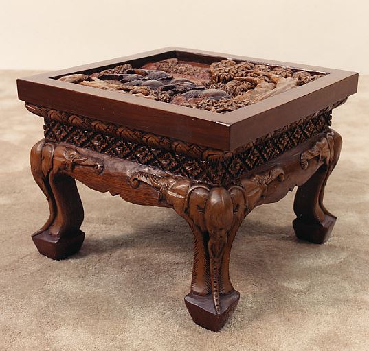 Hand Carved Coffee Table